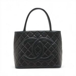 Chanel Black Lambskin Tote
